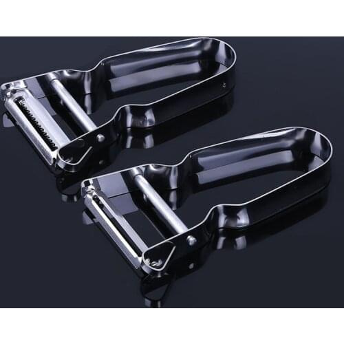 1pc Sharp Stainless Steel Potato Carrot Grater Fruit Vegetable Peeler&Julienne Peeler Cutter Planing Kitchen Tools High Quality