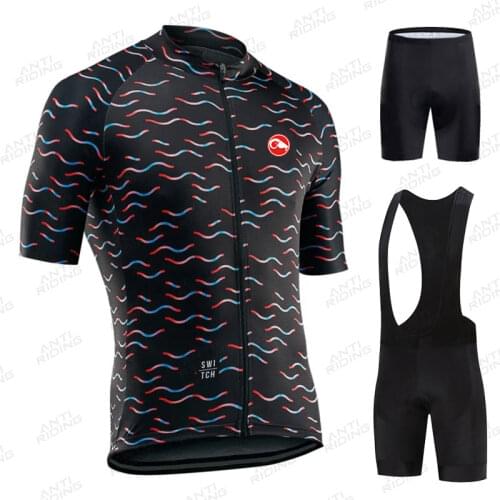 2021 Summer Cycling Jersey Set Racing Triathlon Bike Cycling Suit Mountian Bicycle Cycling Clothing MTB Ropa Ciclismo Bicycle