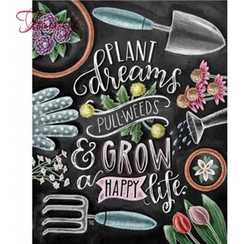 TOUOILP 5d Diy diamond painting Hope Is The Thing With Feathers That Perches In The Soul