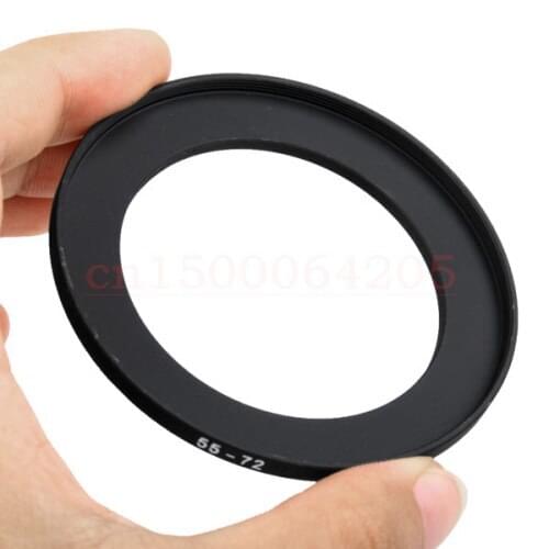 Free shipping 10pcs 55mm to 72mm 55-72 Lens Stepping Step Up Filter Ring Adapter