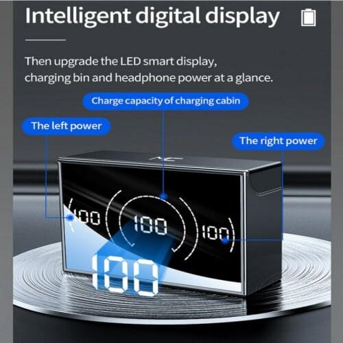 Wireless Bluetooth Headset Binaural Sports Running In-ear Suitable for Huawei Apple Xiaomi Oppo Samsung Android Driver Diameter