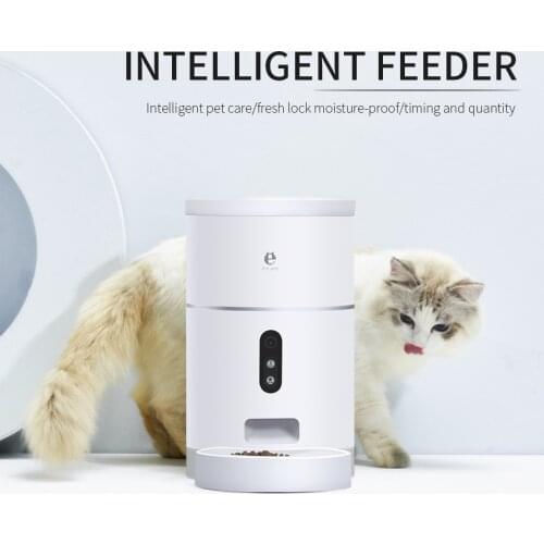 Pet Feeder wi-fi video version mobile phone intelligent monitoring timing ration automatic feeder