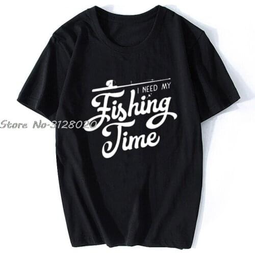 Funny Summer Style Eat Sleep Fishing Heartbeat T Shirt Men Joke Short Sleeve Cotton fisherman Fish T-shirt