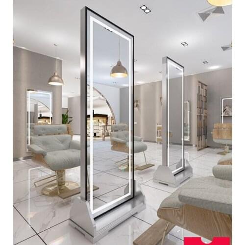 Customized net red simple landing barber shop single side double face haircut mirror full body mirror