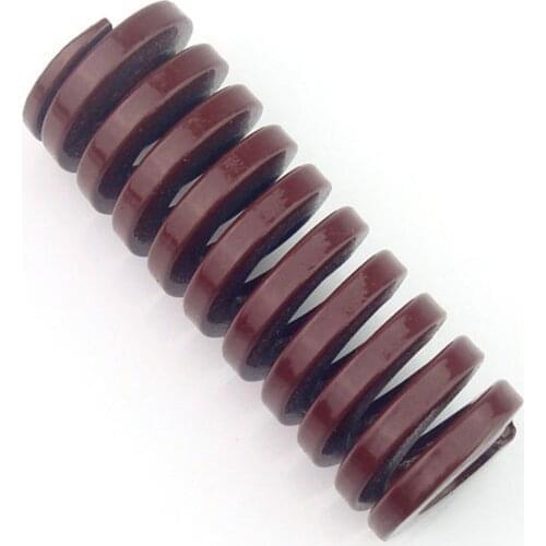 Brown Extra Heavy Load Compression Die Spring, 1PCS, Outer Diameter 25mm Inner Diameter 12.5mm Length 20-65mm