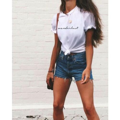 Cute Graphic Tee Adventure Fashion Tee Women T Shirt Wanderlust Cursive Travel Shirt Road Trip Aesthetic Tumblr NewT-shirt