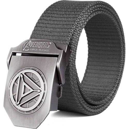 Male Belt Man Buckle High Quality Designer Brand Nylon Belt For Men Casual Style Tactical Belt For Jeans 110 130cm