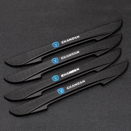 4PCS Car Door Edge Anti-collision Protection Guard Stickers For Changan CS95 CS85 CS75 CS55 CS35 CS15 EADO CX20 CS15EV Alsvin