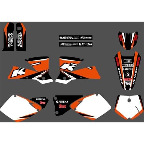 NEW 3M MXC GRAPHICS Decal FOR KTM SX MXC 125/250/380 /400/520 2001 2002 sticker kit