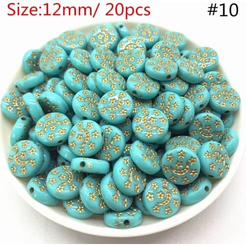 New Acrylic Beads Earrings Necklace Accessories Beads For Jewelry Making DIY Jewelry Necklace Bracelet Earring Accessories#10