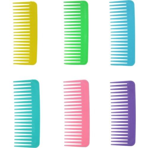 New 19 Teeth Comb Large Wide Plastic Salon Barber Hairdressing Combs Reduce Hair Loss Hair Care Tool