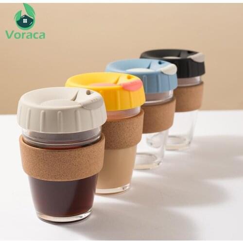 340ml Portable Borosilicate Glass Coffee Cup Anti-scalding Transparent Hand Drip Coffee Cups for Home Travel Coffeeware Office