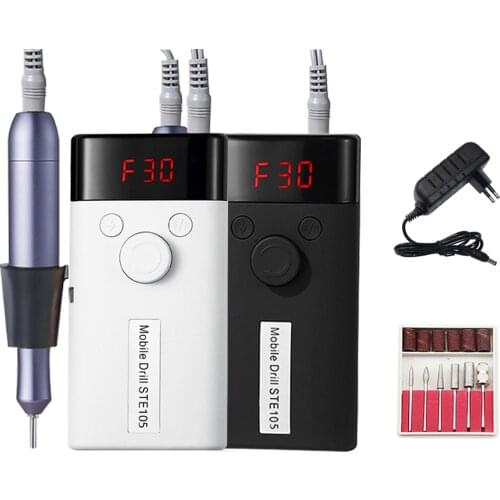 Portable Nail Drill Machine 30000RPM 12 Hours Of Battery Life For Manicure And Pedicure Nail Manicure Machine For Professionals