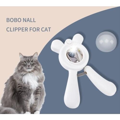 Professional Pet Nail Clipper for dogs Dog Nail Trimmer Pet Cat Claw Grinder With LED Light & 5X Magnifier Safety Clippers