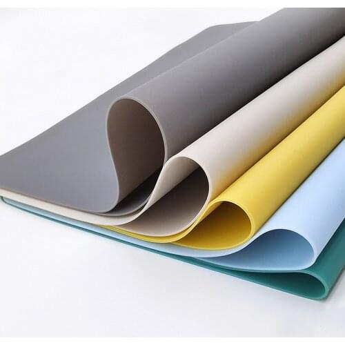 Silicone Heat Insulation Waterproof Table Mat Table Anti-skidding Washable Durable Placemats Kitchen Dining Table Mats