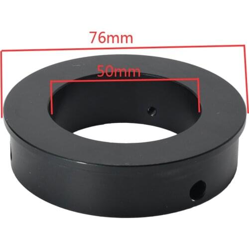 Stereo Microscope 76mm to 50mm Ring Adapter For 76mm Adjustment Bracket For 300X 180X 200X C-mount Lens Video Microscope Camera