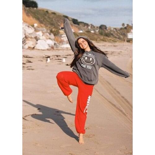 Addison Rae Internet Celebrities Too Smiley For You Print Hooded hoodie Sweatshirt Women / Men Casual clothes kpop 2020 new