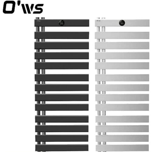 OWS Intelligent Constant Temperature Electric Heating Towel Rack All Aluminum Body Smart Timing Sterilize And Remove Mites