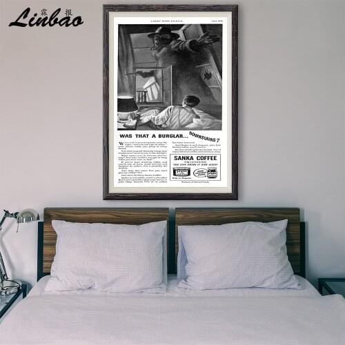 V006 1948 Siebel For Sanka Vintage Classic MovieCustom Silk Poster Home Deco Wall Art Christmas Gift