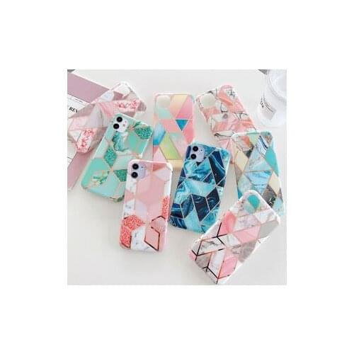 Vintage Marble Phone Case for IPhone 11 Pro Max X XR XS Max 12 Mini 7 8 Plus Luxury Fundas Camera Protection Back Cover