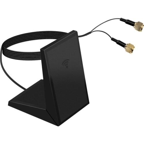 Wifi External Antenna For Universal Desktop Laptop 93CM Managetic Antennas For Wireless Adapter Wifi Card Intel AX200 9260