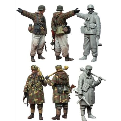 1/35 Resin Figure Model Kit Unassambled Unpainted 00E28