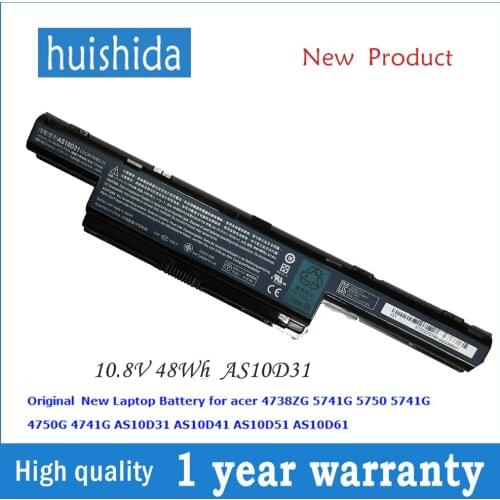 10.8 V 48wh AS10D31 New original laptop battery for Acer aspire Aspire 5336 5342 5349 5551 5560G 5733 5733Z 5741 series