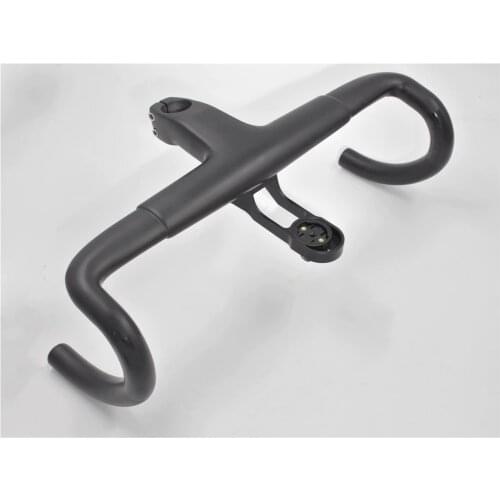 2019 Latest Integrated Aero T800 UD Carbon Road Bicycle Handle 380/400/420 / 440mm x 80/90/100/110/120mm carbon road handlebar