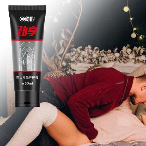 50ML Male Penis Enlargement Cream Pene Erection Aphrodisiac Essential Oil Sex Delay Growth Thicken Massage Sex Lubricant