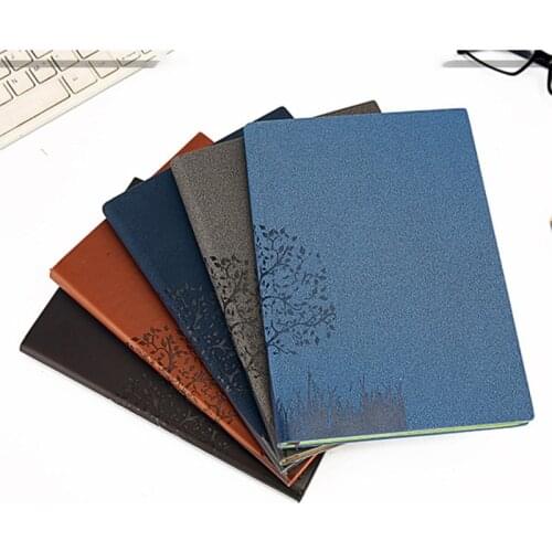 A5 B5 Leather Notebook Diary Notepad Sketchbook Traveler Journal Planner Agenda Organizer