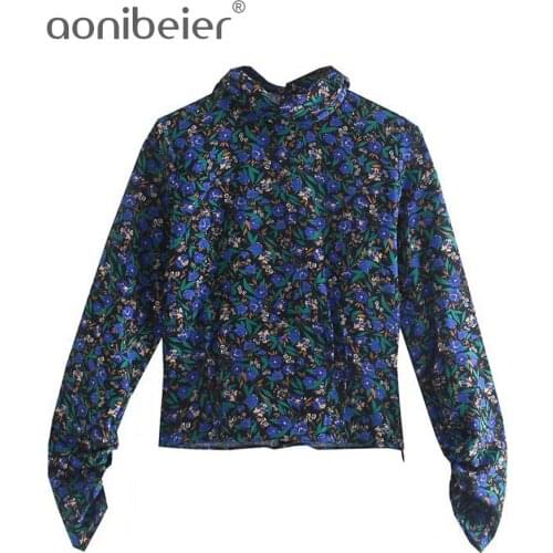 Блузки с воротником Aonibeier China At AliExpress