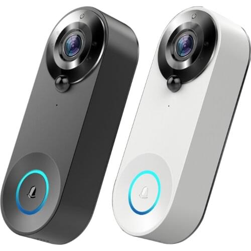 Wireless Camera Doorbell with Motion Detection, Night Vision Cloud Storage