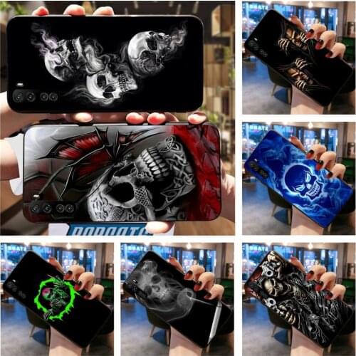 Grim Reaper Skull Skeleton Phone Case Cover For Huawei Nova 6se 7 7pro 7se honor 7A 8A 7C Prime2019