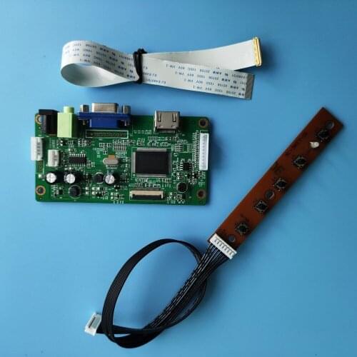 Display DIY SCREEN 1920*1080 Panel LED 15.6" Kit for LTN156HL07-401 Monitor Controller Board LCD DRIVER VGA HDMI 30Pin EDP