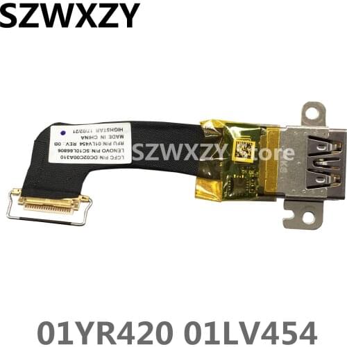 SZWXZY USB Port Board Interface With Cable For Lenovo Thinkpad X1 Carbon 5th 6th Laptop 01YR420 01LV454 SC10Q59870 DC02C00C810