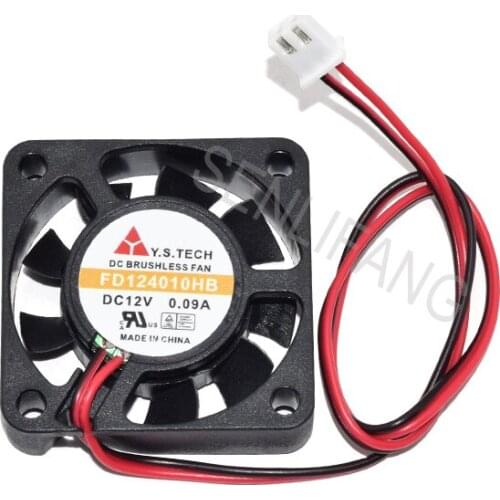 FOR Y.S.TECH FD124010HB 4010 12V 0.09A 4CM Square Cooling Fan
