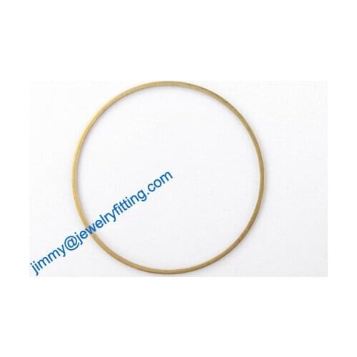 2000PCS Raw Brass Circle 40*1*1mm copper Rings jewelry findings Conntctors Quoit