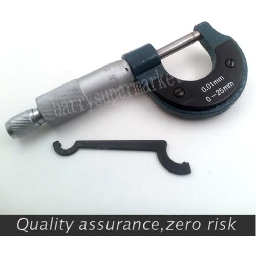 Good quality 25 mm 0.01mm Micrometer Caliper Jewelry Tools Jewelry Making Tools Hand tools