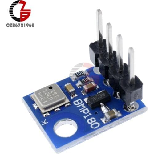 IIC I2C GY-68 BMP180 Digital Barometric Pressure Sensor Board Module GY68 Replace BMP085 DC 1.8-3.6V Power for Arduino