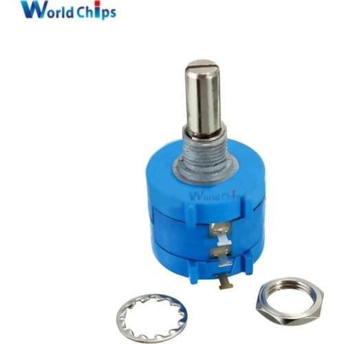 3590S-2-502L 3590S 5K ohm Precision Multiturn Potentiometer 10 Ring Adjustable Resistor