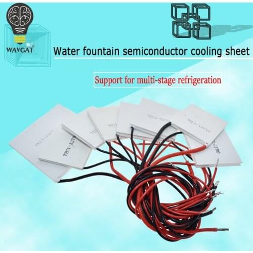 TEC1-12706 TEC1-4902 TEC1-27145 TEC1-12710 TEC1 27145 SP1848 12V TEC Thermoelectric Cooler Peltier DIY cooling tool Water cooled