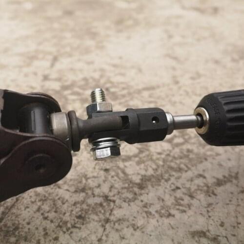 Impact Driver Socket Adapter Scissor Jack Adaptor Socket Adapter for 13/16 inch Lug Wrench