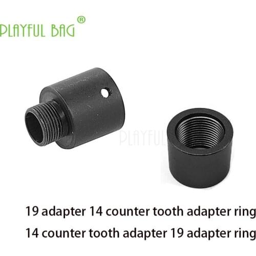 Outdoor sports fun toy aka m870 sleeve adapter 14 reverse tooth turn 19 upgrade material modification of bump pipe parts pd72
