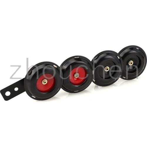 General Motorcycle Electric Horn 48V Waterproof Round Big Horn Speaker Scooter Moped Off-road Vehicle ATV