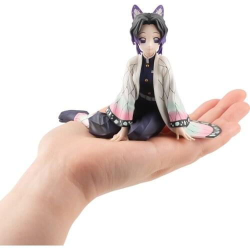 Anime Figure Demon Slayer Kimetsu No Yaiba Kamado Tanjirou Kamado Nezuko Cute Toys for Kids Collectible Model PVC Doll