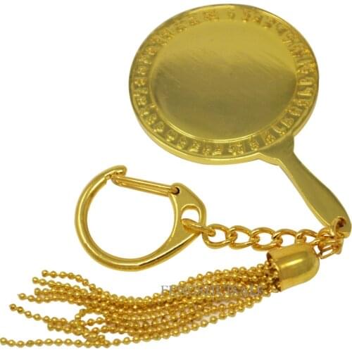 Feng Shui Big Money Magic mirror Keychain for the 2/7 Hotu W0994