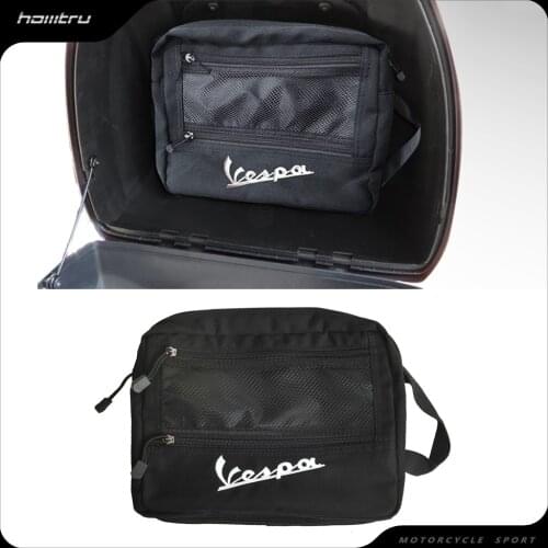 Inside Topcase Underseat Storage Pouch Case for Piaggio Vespa GTS GTV LX Sprint Primavera 50 125 150 250 300 300ie Super Sport