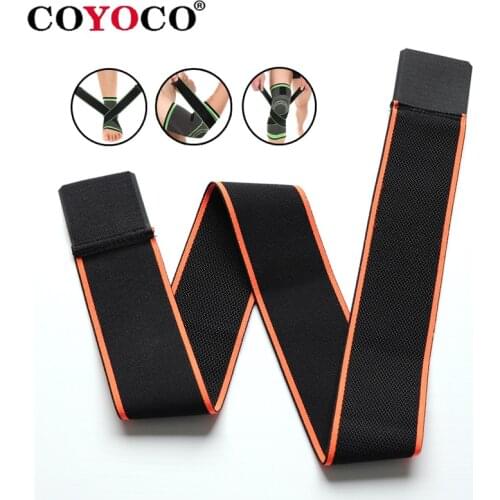 70cm Sports Pressurizable Bandage Elastoplast Elastic Wrap Tape Self Adhesive For Knee Ankle Palm Wrist Elbow Waist