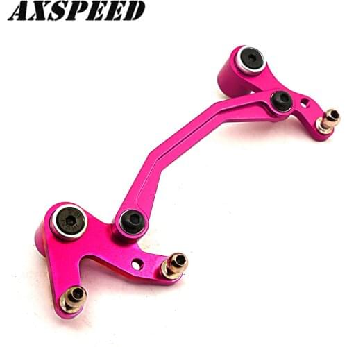 AXSPEED RC Car Steering System Kit for 1:10 Sakura D3 RC Crawler Drift Racing Car Aluminum Upgrade Parts