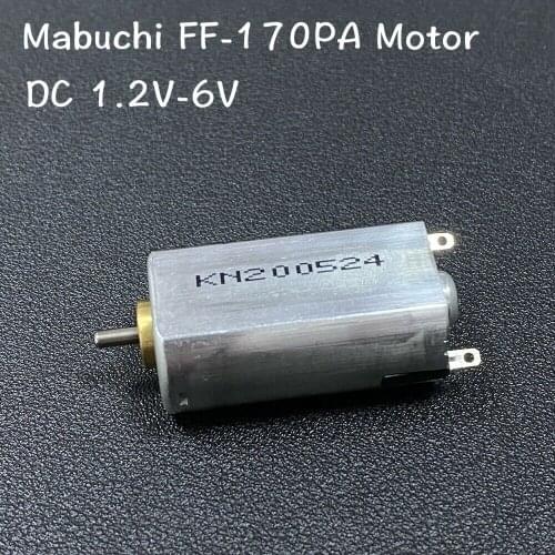 Mabuchi FF-170PA DC Motor 1.2V 2.4V 3V 3.6V High Speed 2mm Shaft 170 Motor For Electric Shaver KN200524